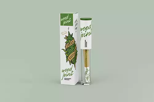 Single Pre Roll Packaging