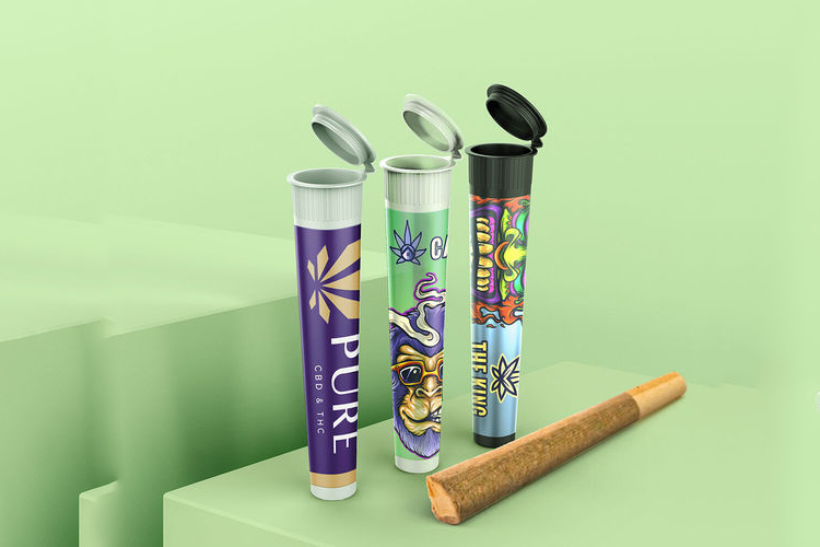 Pre Rolled Tubes with Child Resistant Caps
