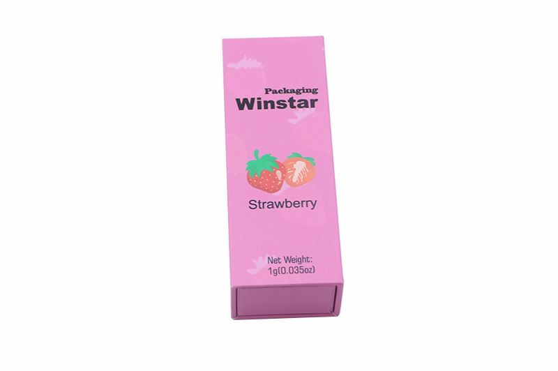 Strawberry Flavor Cannabis Vape Pen Boxes with Factory Price