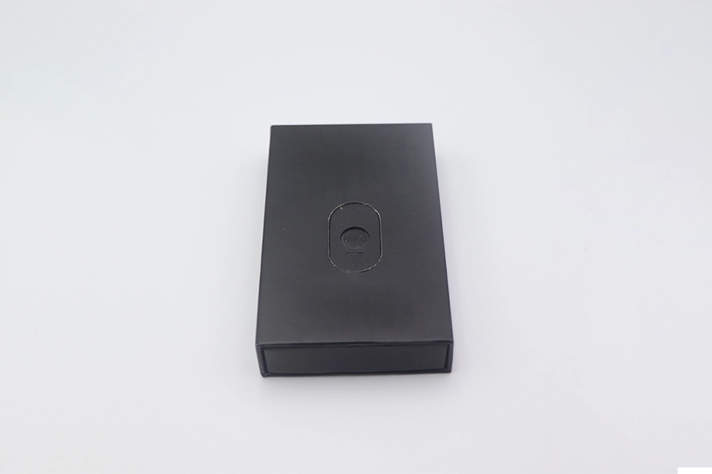 Black Pre Rolls Paper Drawer Box with Child-proof Button