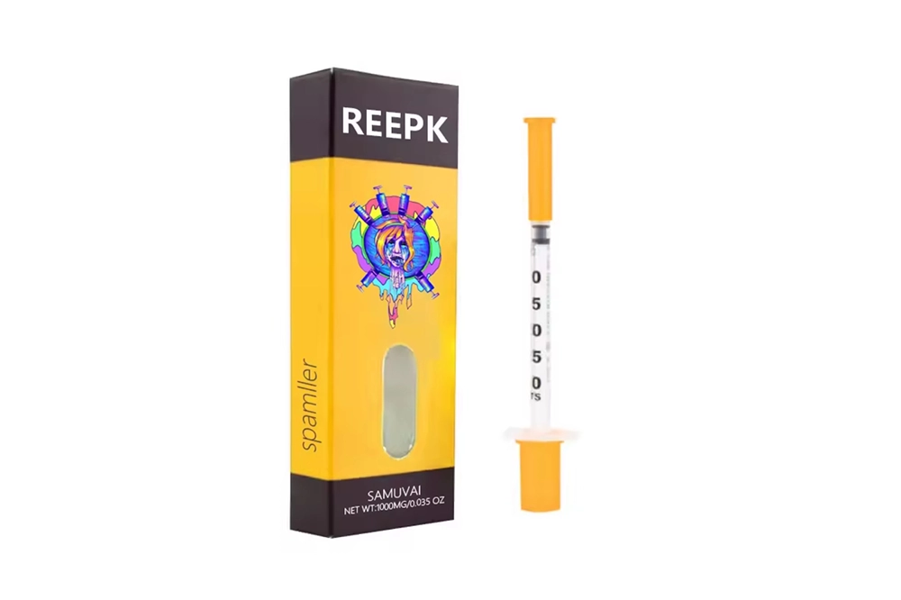 Child Resistant Paper Lock Glass Syringe Packaging