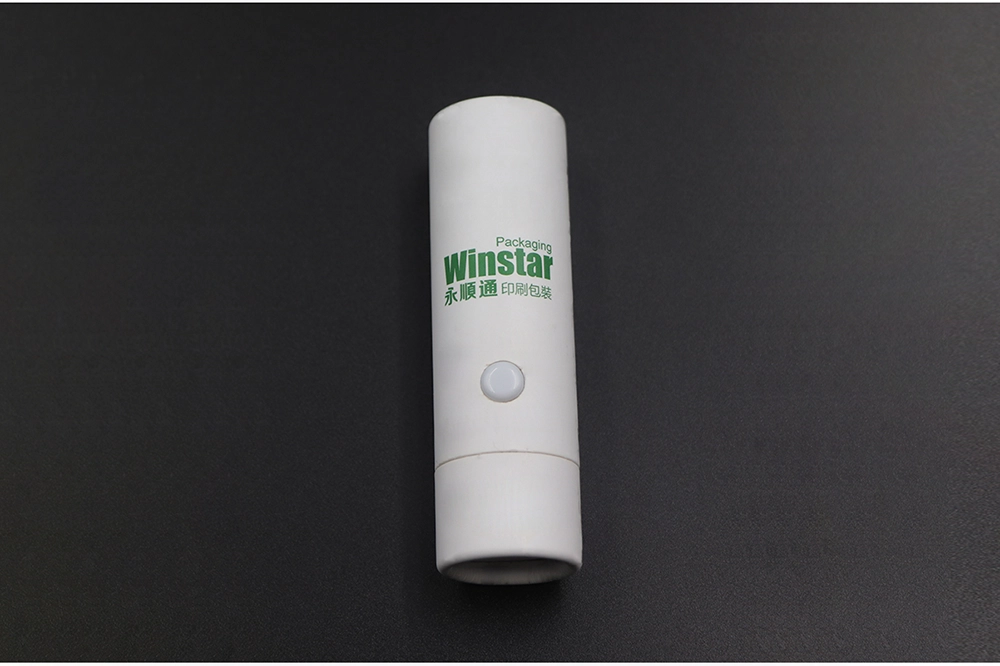 Cylindrical Electronic Cigarette Cartridge Paper Box with Child Lock