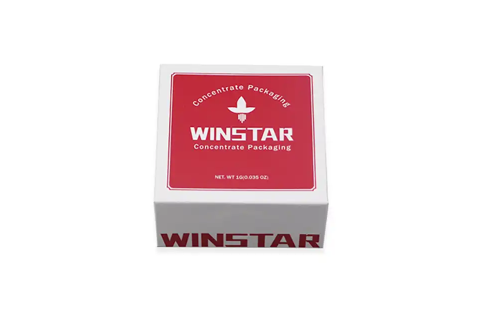 Customizable Concentrate Jar Packaging Box