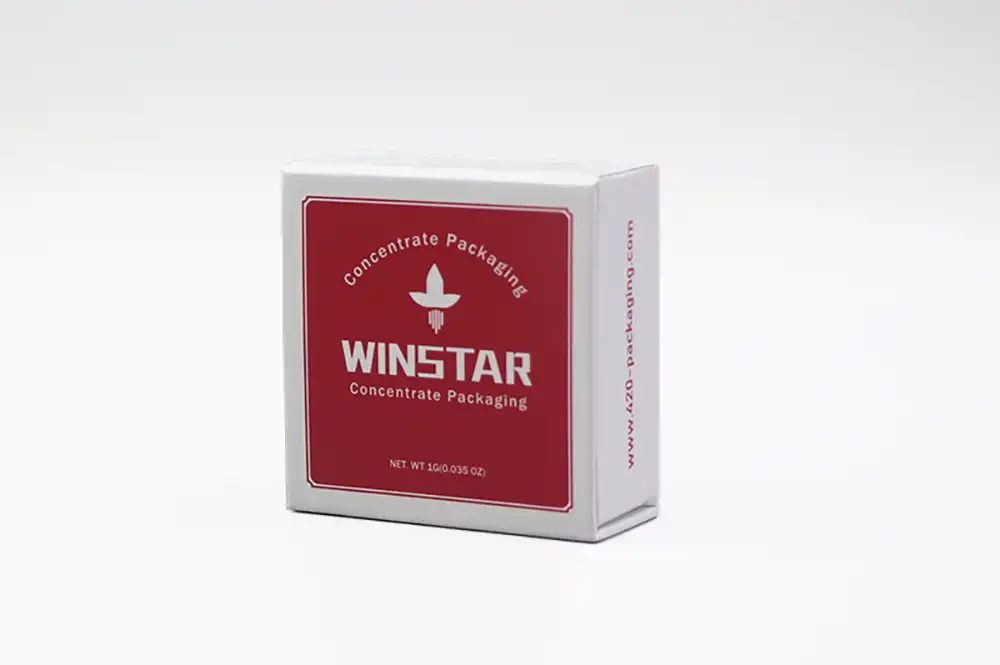 Customizable Concentrate Jar Packaging Box