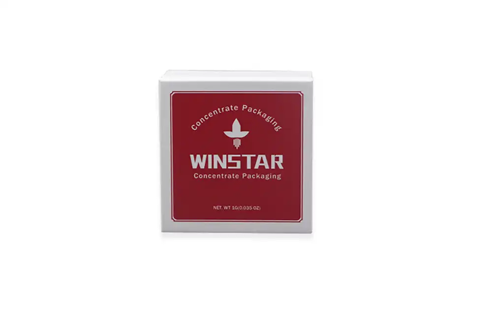Customizable Concentrate Jar Packaging Box