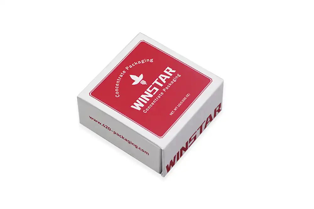 Customizable Concentrate Jar Packaging Box