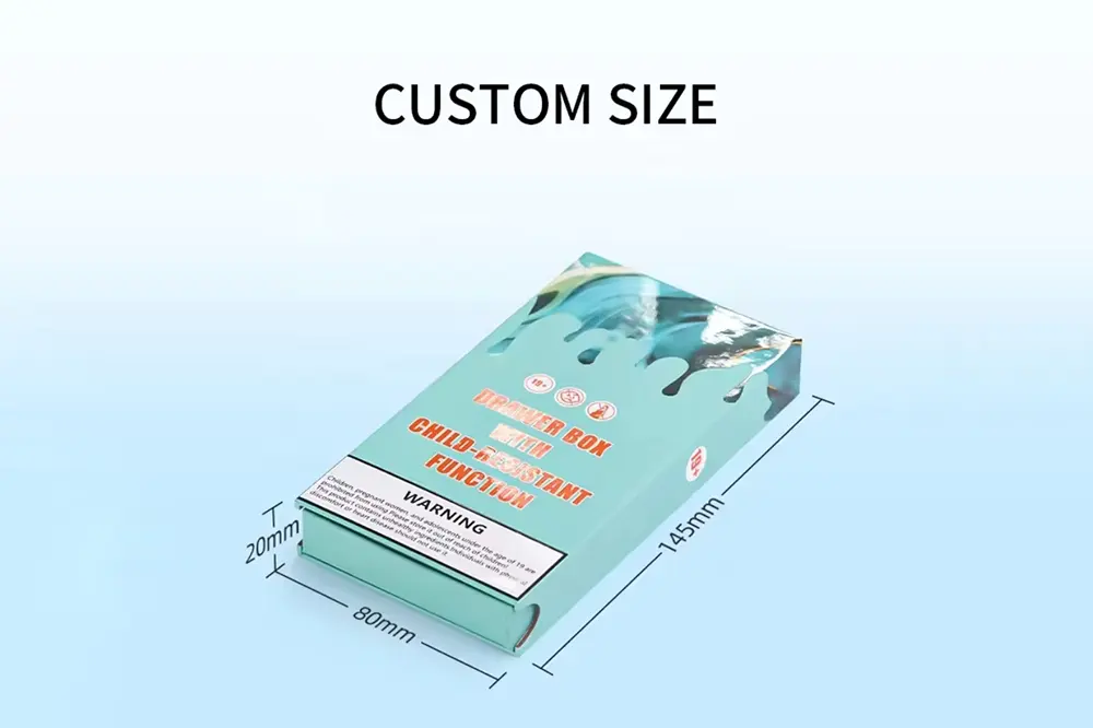 Wholesale Spot UV Pre-Roll Joint Packaging