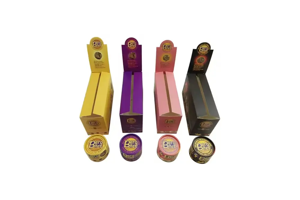 Candy Chocolate Product Pre Roll Packaging Counter Retail Cardboard Paper Display Boxes For Retail Store