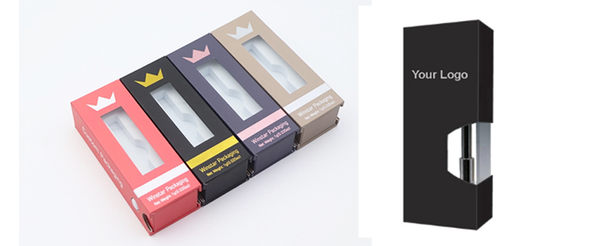 clear window cartridges packaging