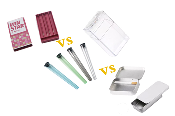 The Trio of Pre-Rolled Cigarette Packaging: A Comparative Analysis of Paper, Tinplate, and Plastic Packaging