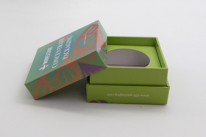 Hash Packaging Glass Wax Container With Paper Slot