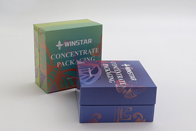 Hash Packaging Glass Wax Container With Paper Slot