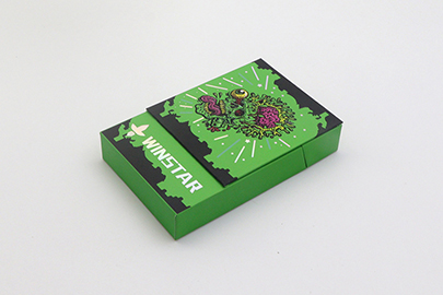 Luxury Pre Roll Packaging Green Child Proof Box