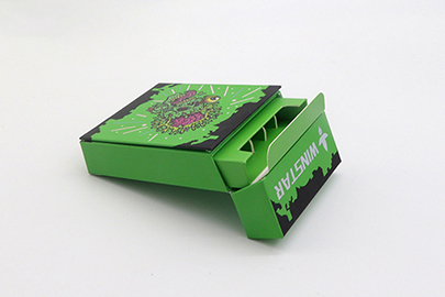 Luxury Pre Roll Packaging Green Child Proof Box