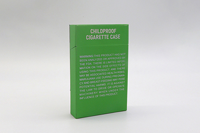 Luxury Pre Roll Packaging Green Child Proof Box