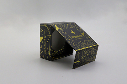 Luxury Black Extract Wax Jar Box Packaging Custom