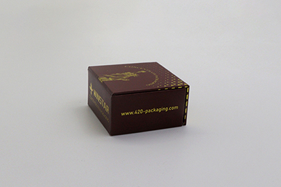 Wholesale Hash Oil Glass Jar Box Magnetic Flip Top