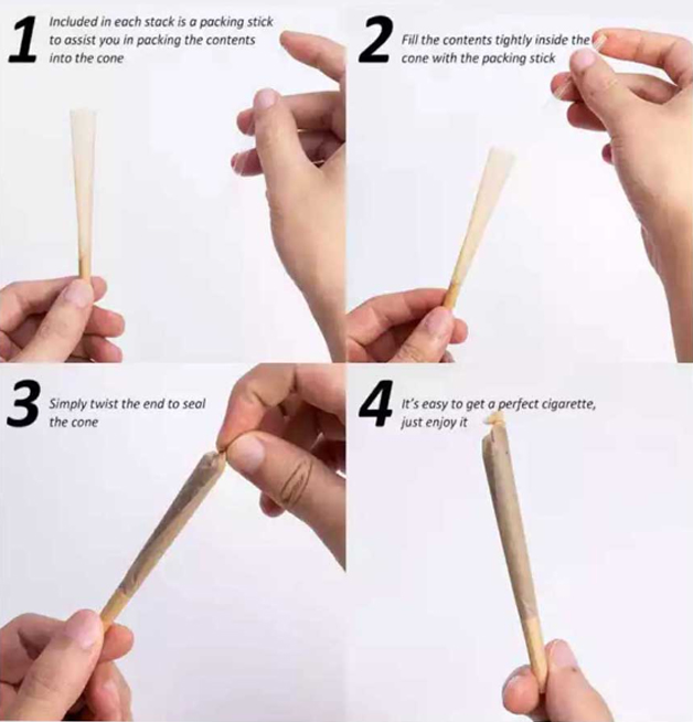 homemade dog walker pre roll cones.jpg