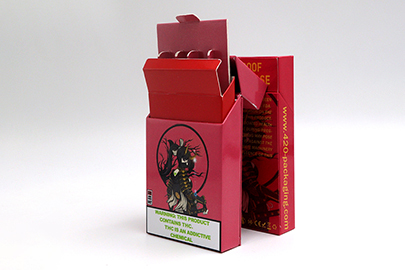 Custom Cannabis CBD Packaging Child Proof Pre-roll Box