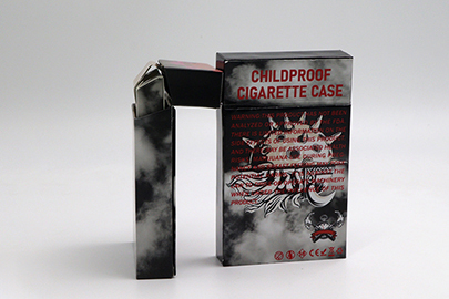 Supplier Pre Roll Cardboard Box Gold Foil Sticker Child Resistant