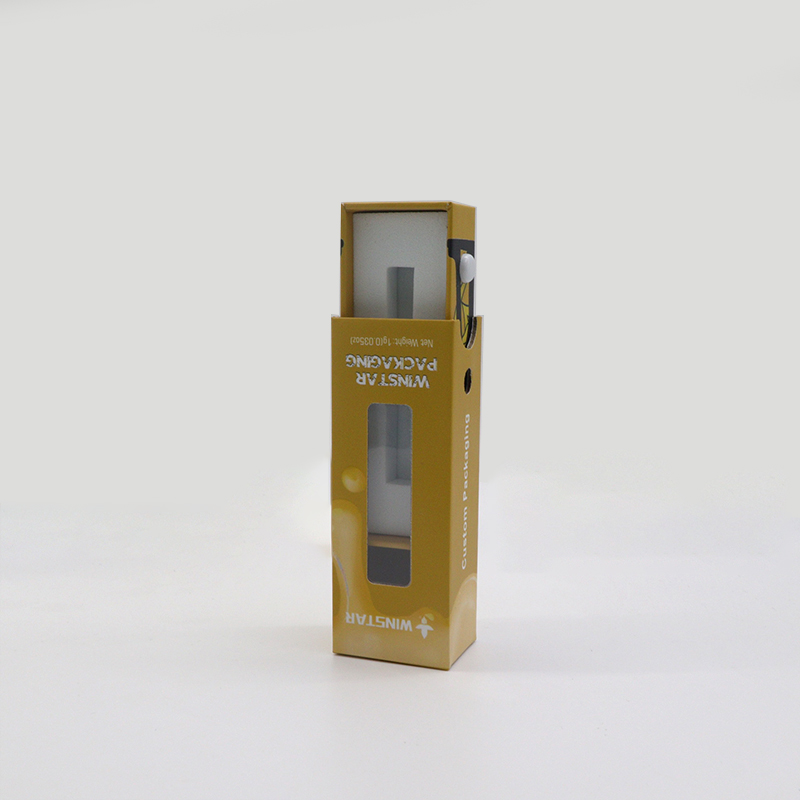 Dab Pen Cartridge Box With PVC Window