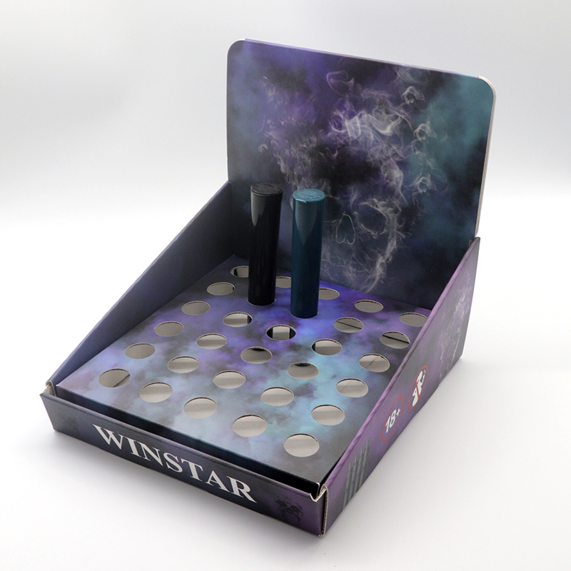 Display Stand Counter Box Pop Top Tube
