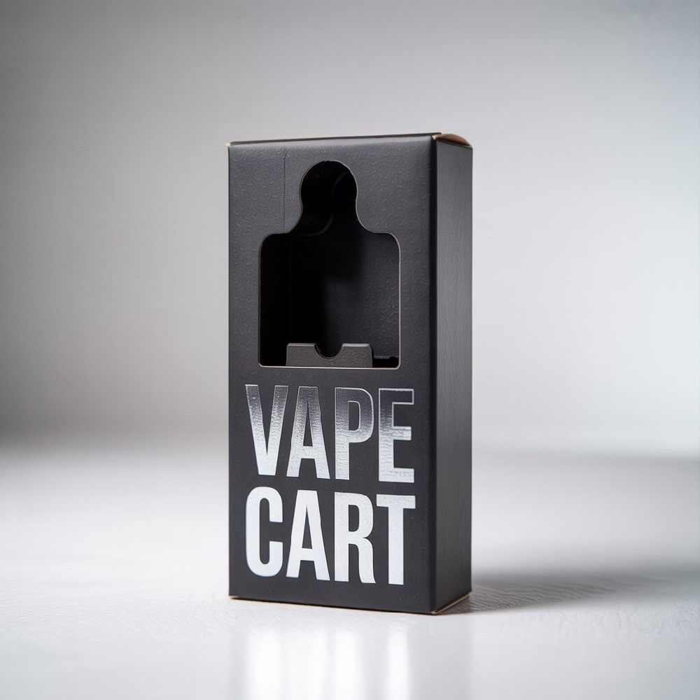 Empty Vape Cartridge Packaging Box