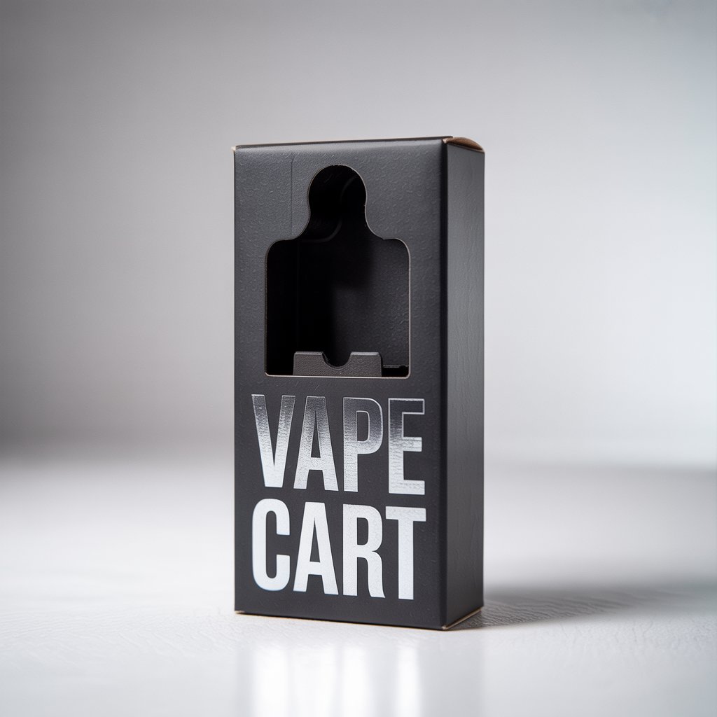 Empty Vape Cartridge Packaging Box
