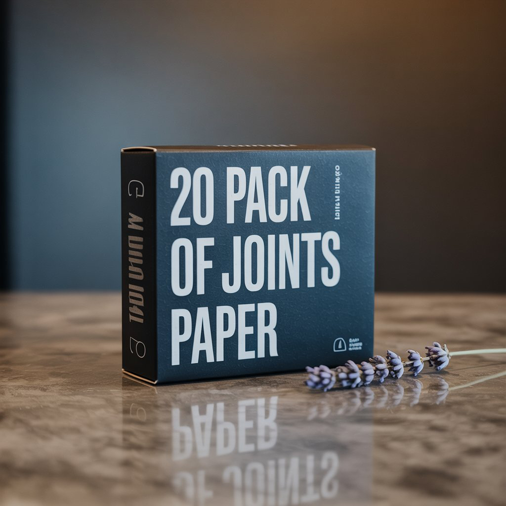 Custom 20 Pack Joint Paper Packaging - Wholesale (1000 MOQ)