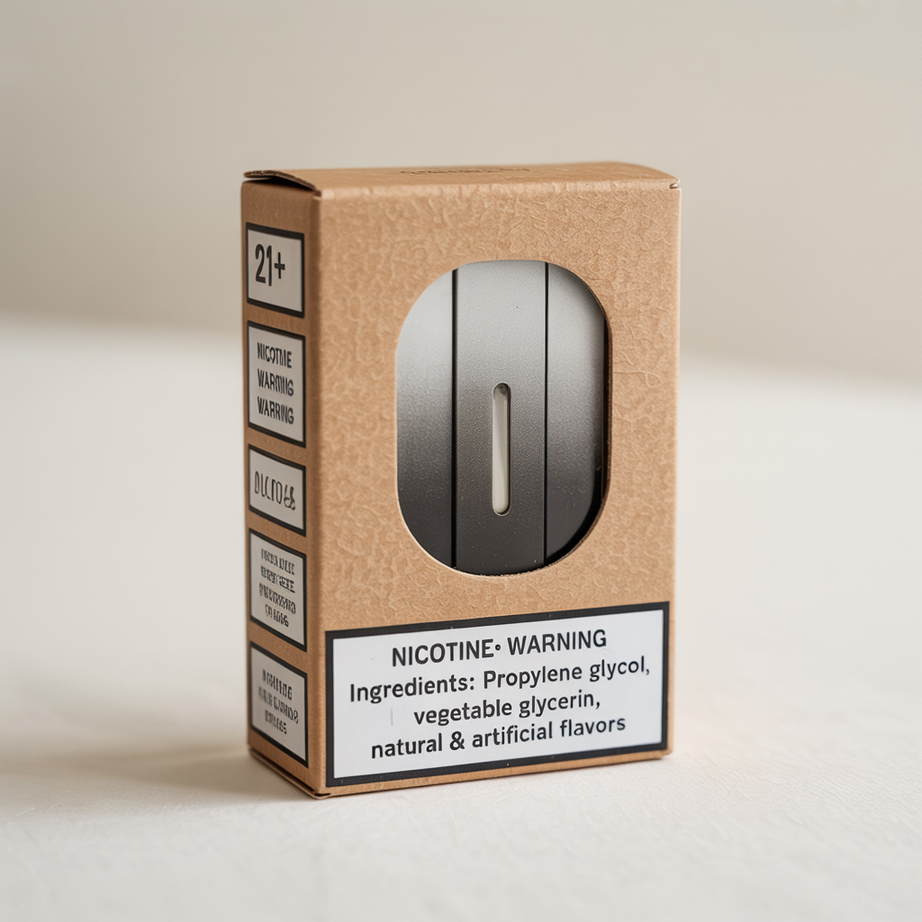 Custom Disposable Vape Cartridge Boxes
