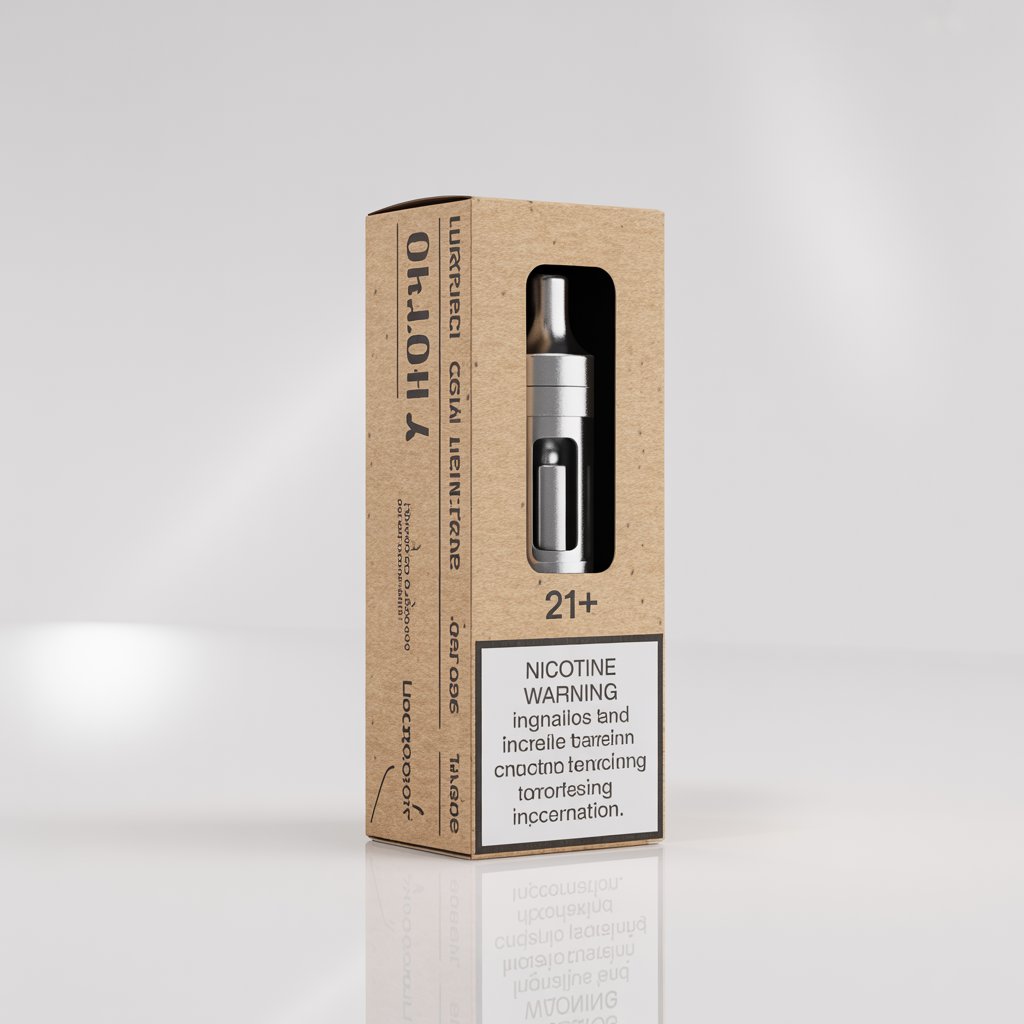 Custom Disposable Vape Cartridge Boxes