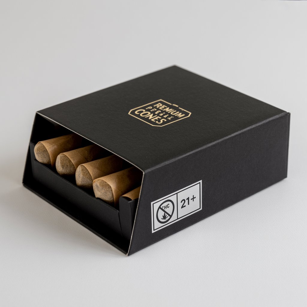 Custom Pre Rolled Cones Packaging Boxes – Premium Paper Solutions for Cannabis Brands