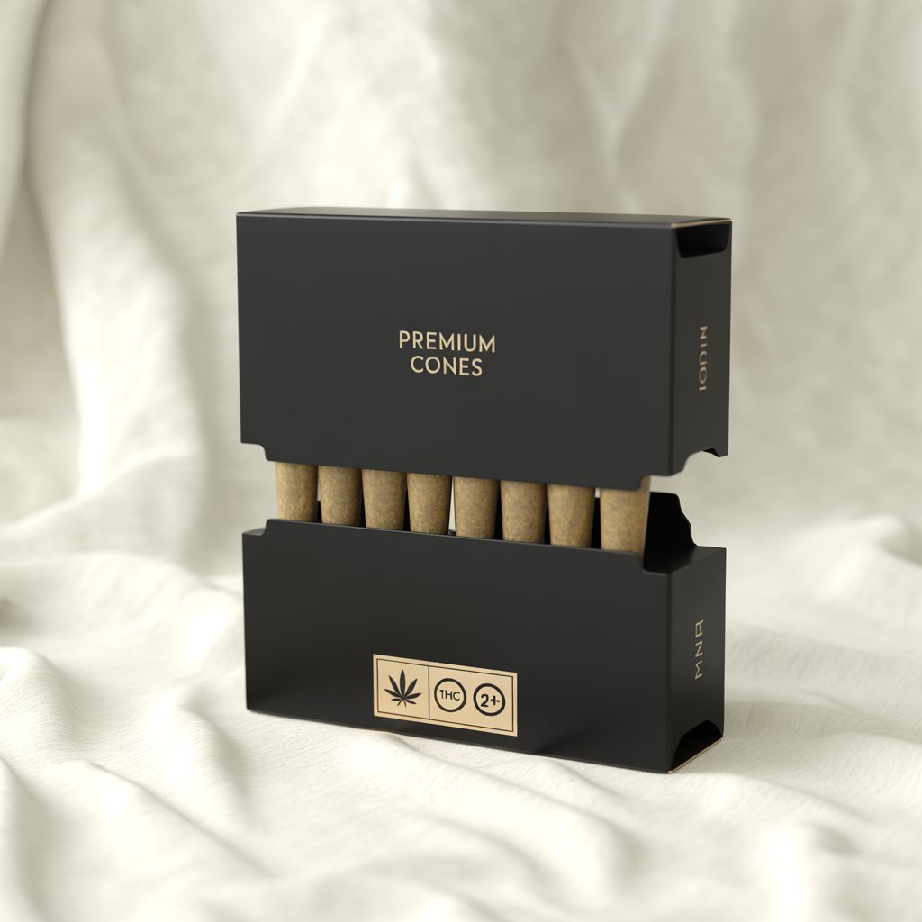 Custom Pre Rolled Cones Packaging Boxes – Premium Paper Solutions for Cannabis Brands