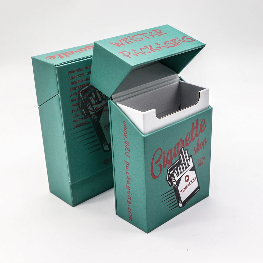 Top Cigarettes Case Smokes Cigarillos Snuff Boxes