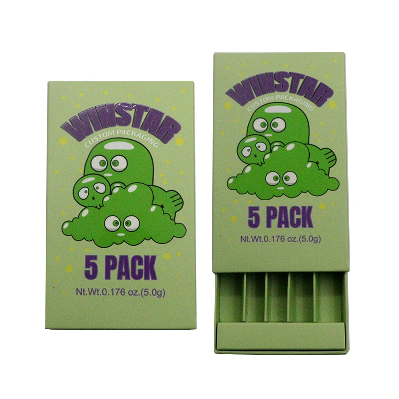Cigarette Boxes 5pcs Child Proof Paper Pack