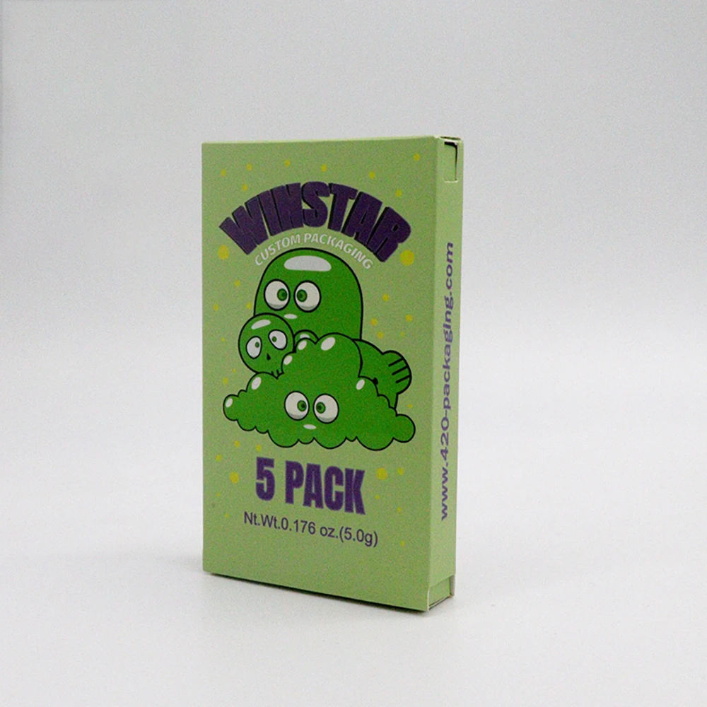 Cigarette Boxes 5pcs Child Proof Paper Pack