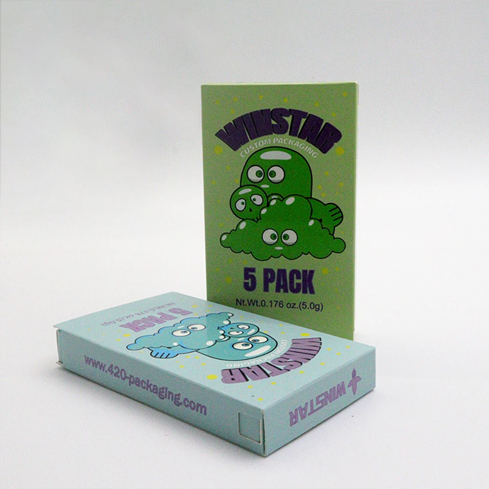 Cigarette Boxes 5pcs Child Proof Paper Pack