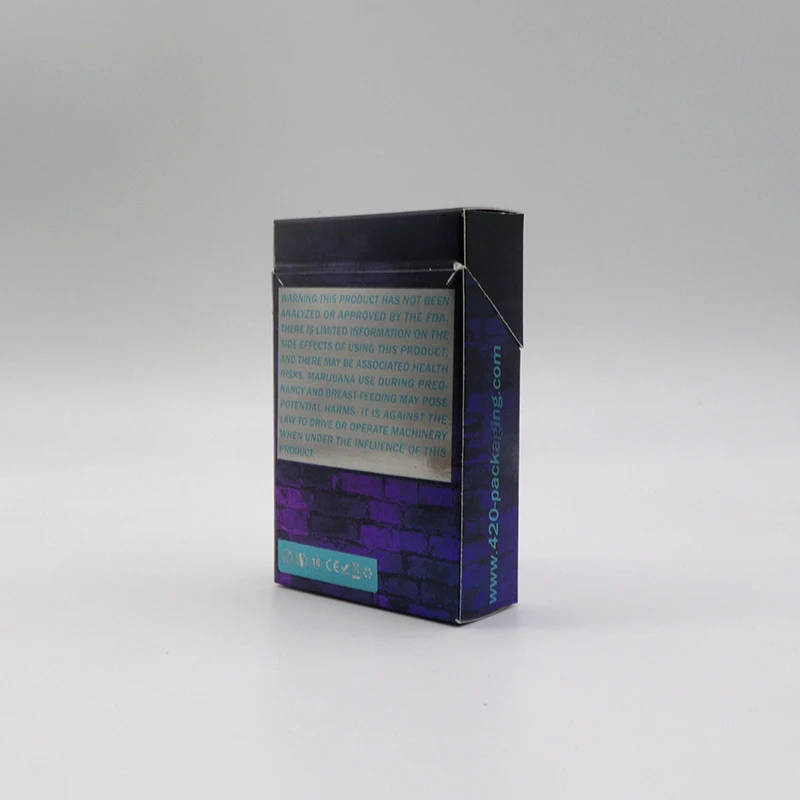 Cigarette Packaging Child Resistant Box Manufacturer