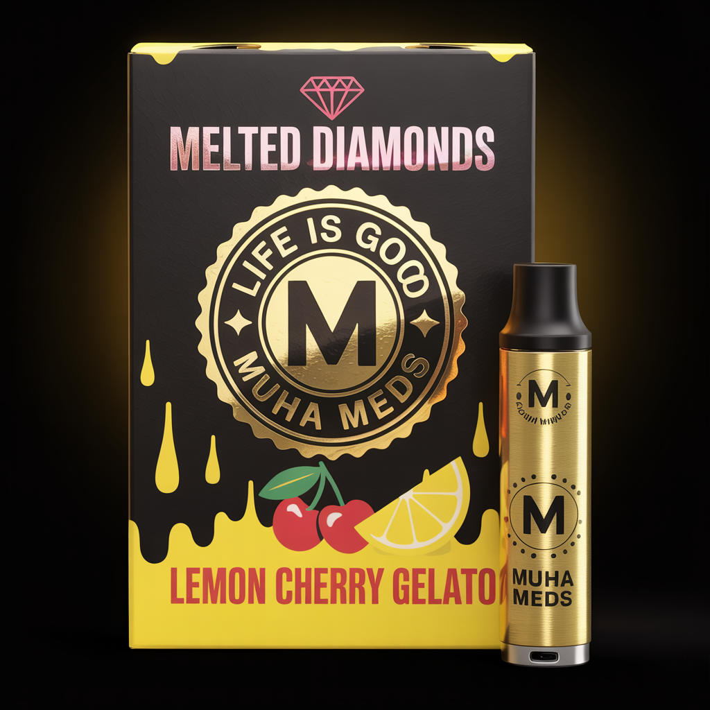 Muha Meds Premium Vape Cartridge Packaging Box