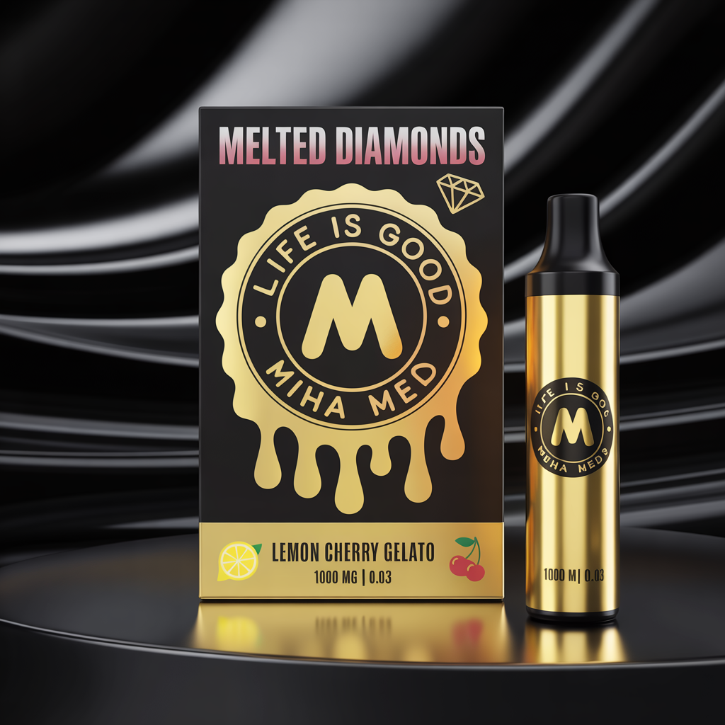Muha Meds Premium Vape Cartridge Packaging Box