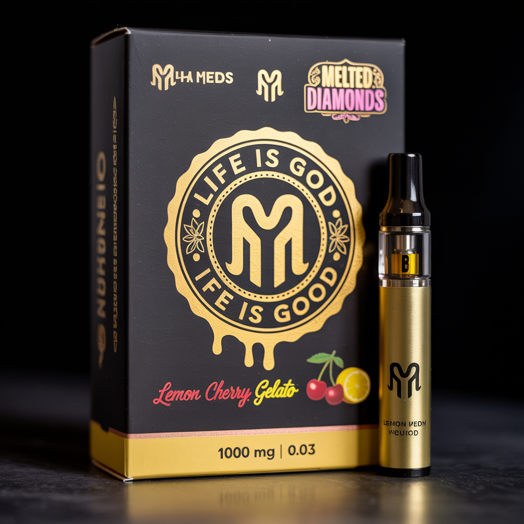 Muha Meds Premium Vape Cartridge Packaging Box
