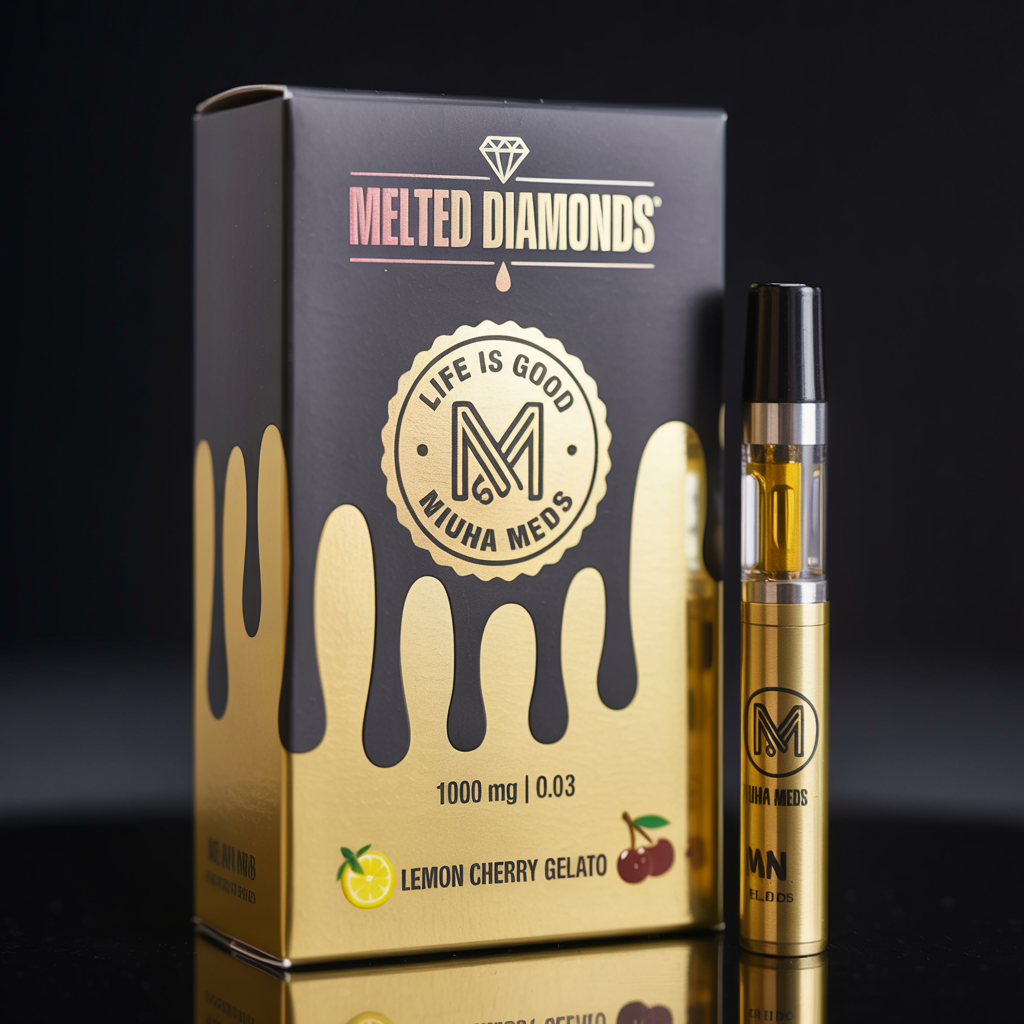 Muha Meds Premium Vape Cartridge Packaging Box