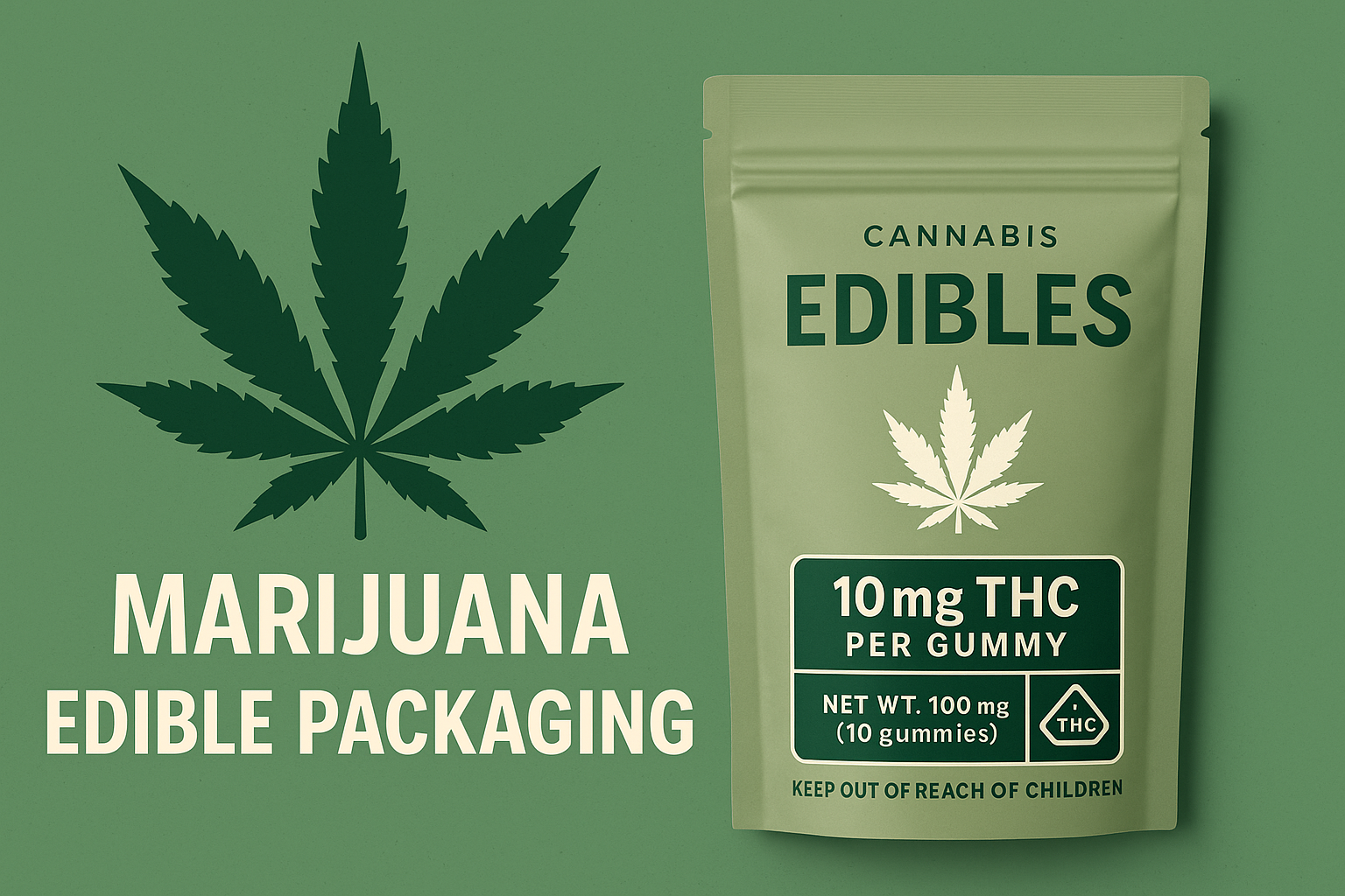 Marijuana Edible Packaging