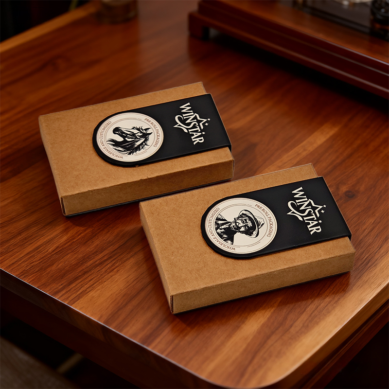 Child-Resistant Kraft Paper Pre-Roll Packaging Box