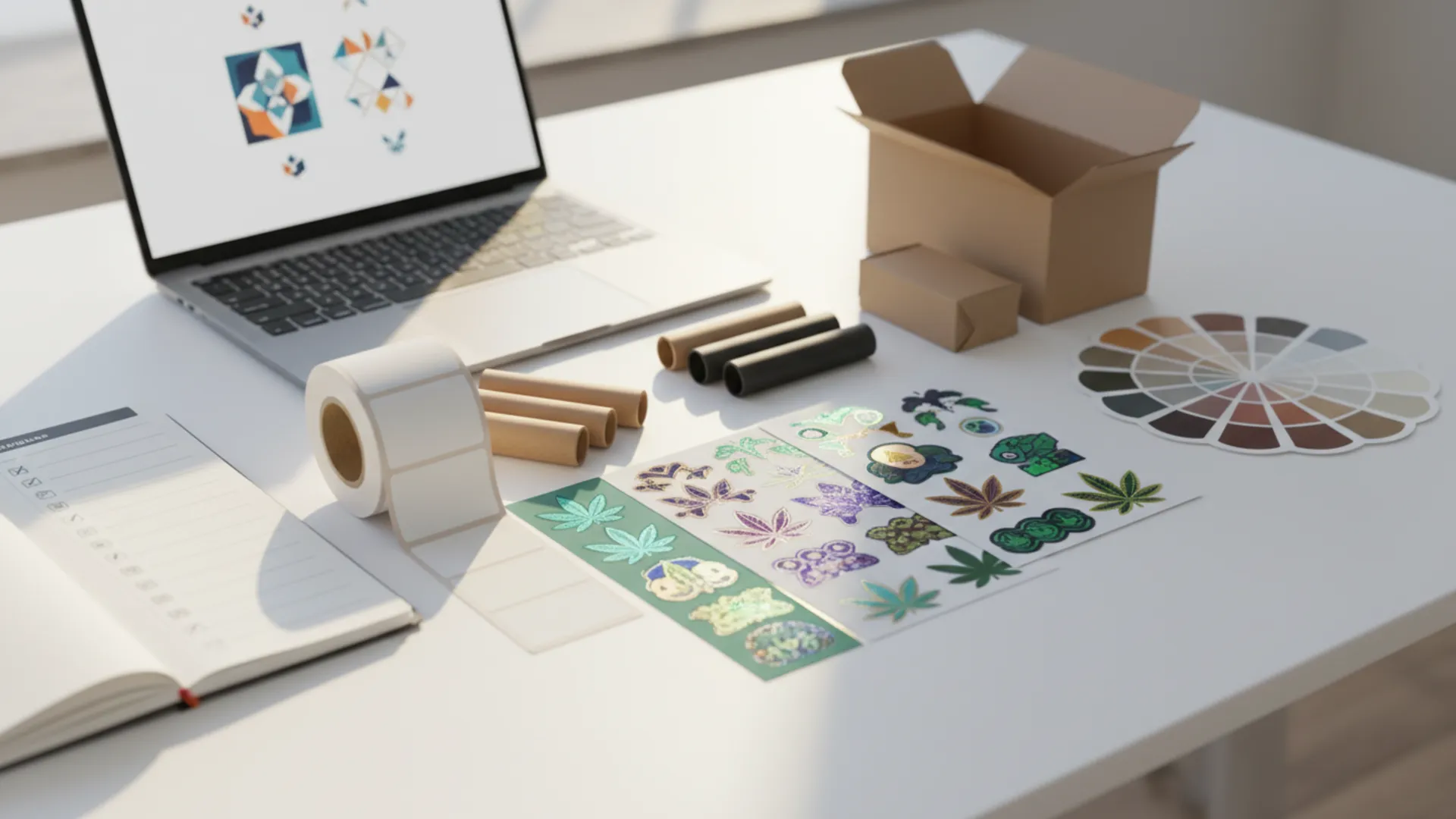 High-Quality Cannabis Stickers