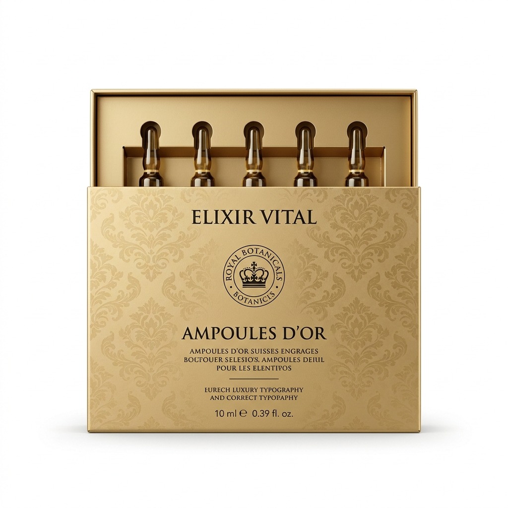 Custom Ampoule Packaging Box Wholesale