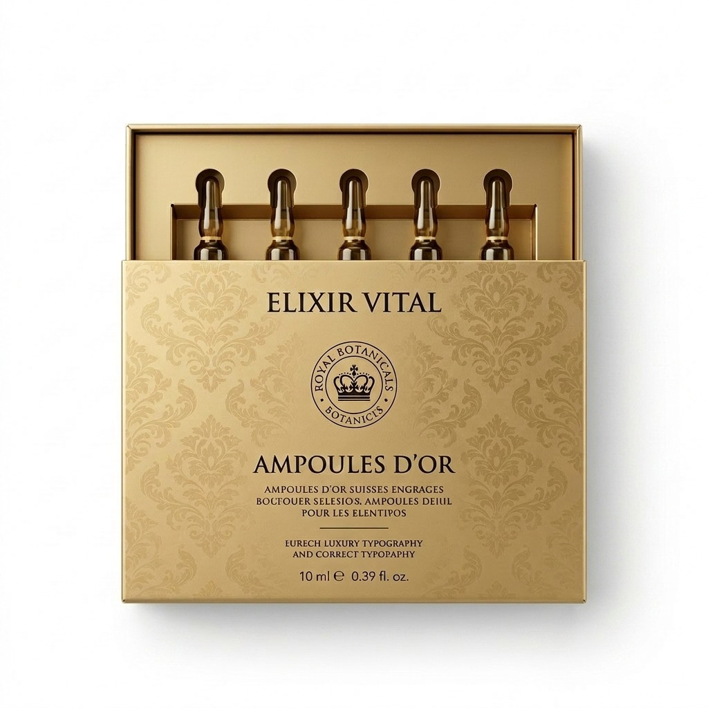 Custom Ampoule Packaging Box Wholesale