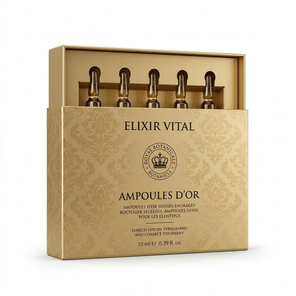 Custom Ampoule Packaging Box Wholesale