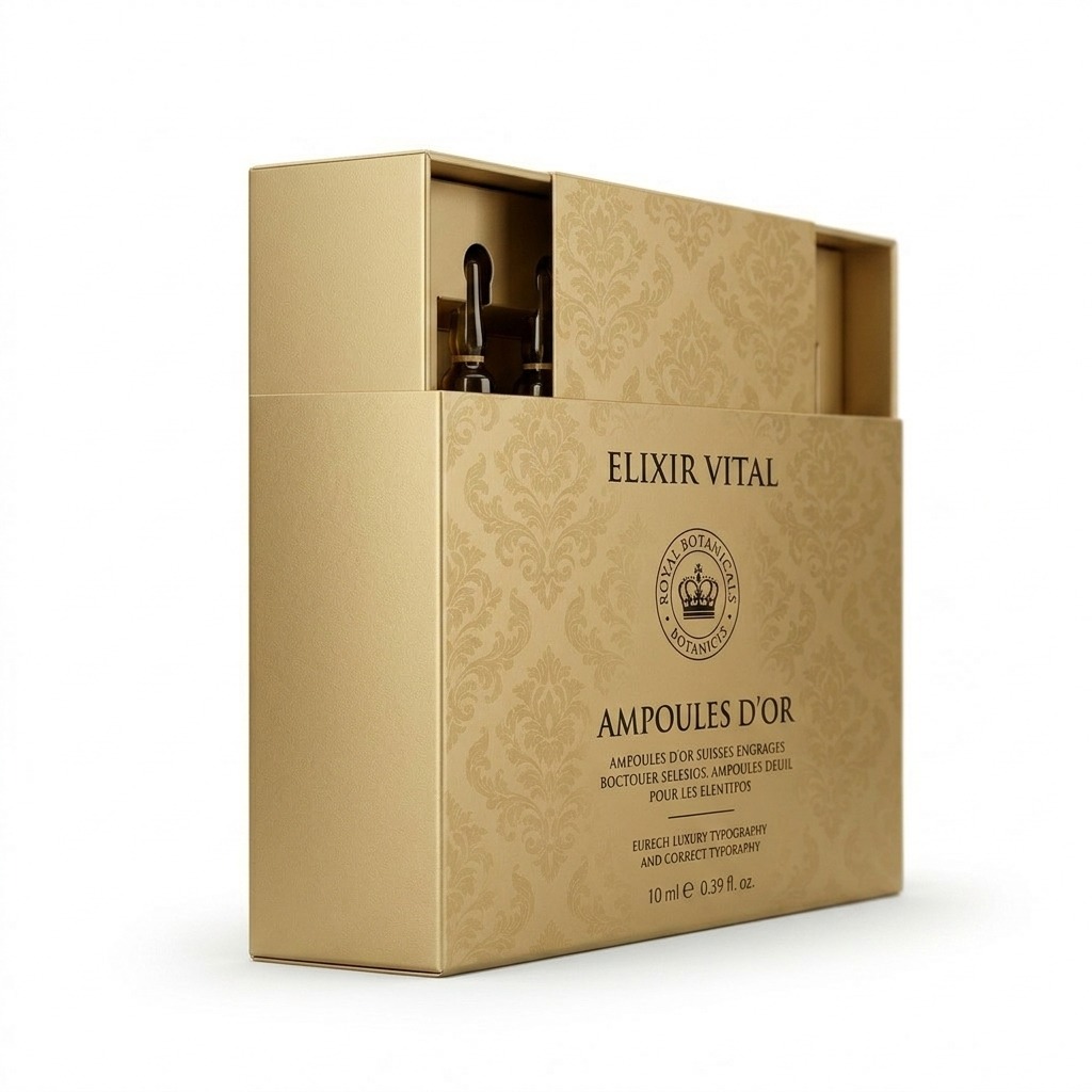 Custom Ampoule Packaging Box Wholesale
