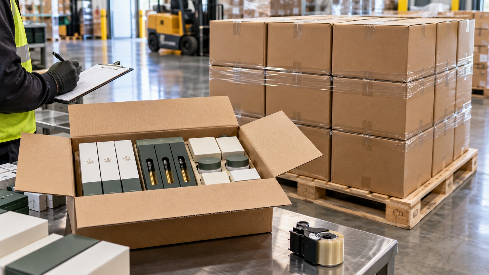 Cannabis Packaging Case Pack Guide: Master Cartons, Case Count & Shipping QA